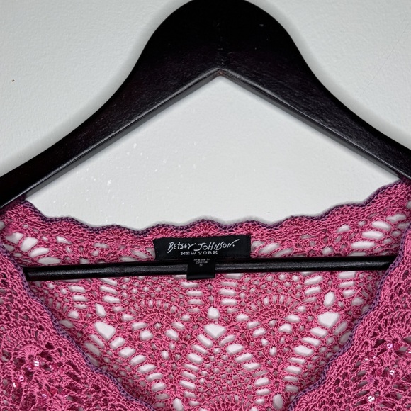 Vintage 90s Betsey Johnson cardigan - Picture 3 of 5